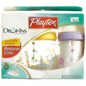 Playtex Drop-Ins babyflasker fra Playtex (str. 19x15 cm)