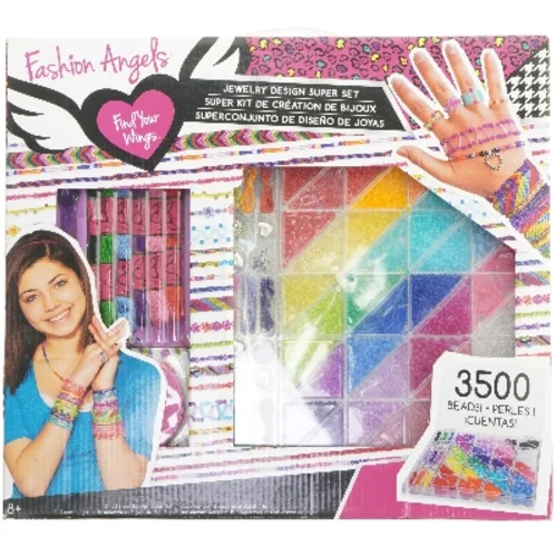 Fashion Angels smykkedesign sæt fra Fashion Angels (str. 43x38 cm)