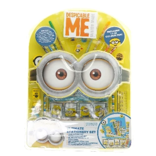 Minions stor skrivevaresæt fra Despicable Me (str. 46x35 cm)