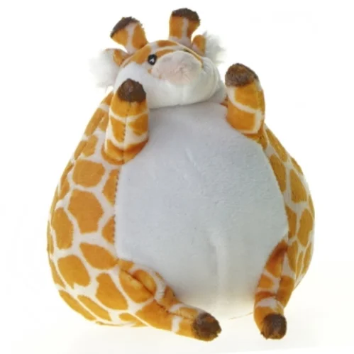 Giraf bamse fra While Republic (str. 14 x 12 cm)