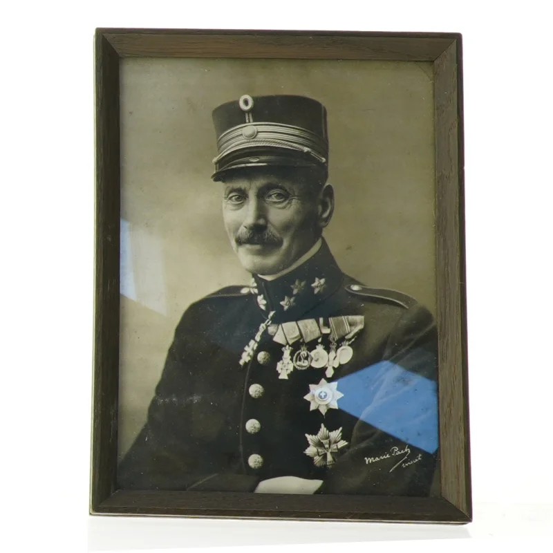 Kongeportræt af Chriatian d.10. (str. 26 x 18 cm)