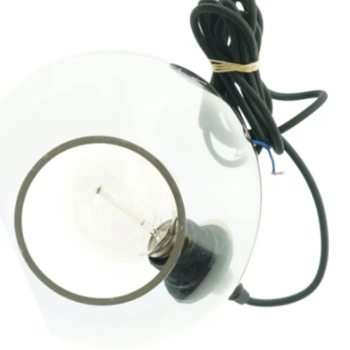 Glaskugle pendellampe (str. Ø. 20 cm)