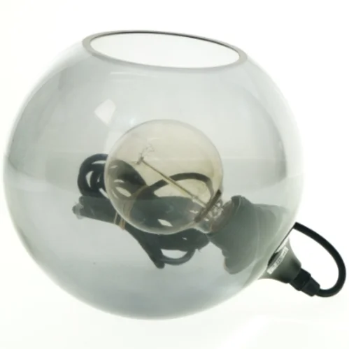 Glaskugle pendellampe (str. Ø. 20 cm)