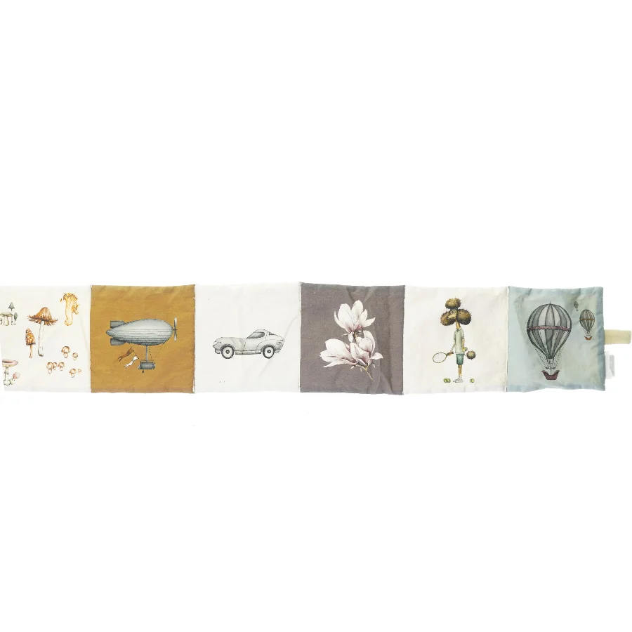 Baby sengerand med billeder fra Named (str. 85 x 15 cm)