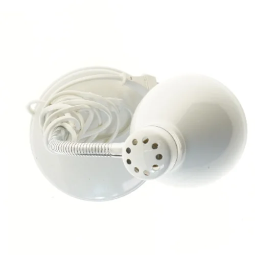 Hvid bordlampe (str. 34,5 cm)