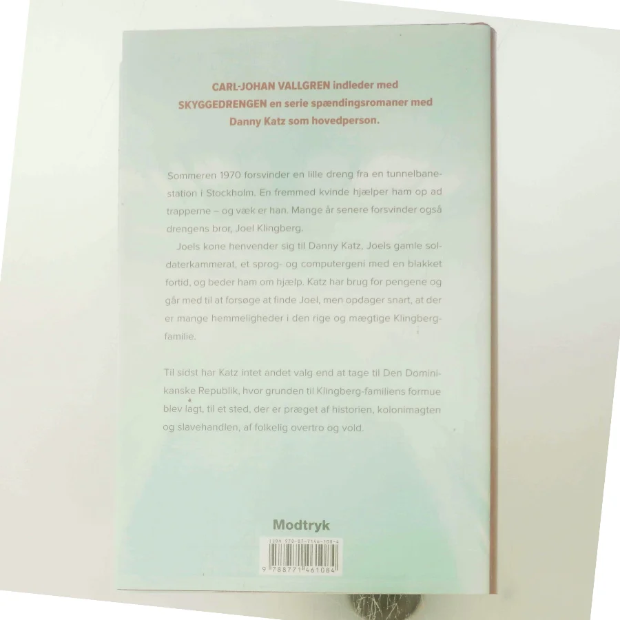 Skyggedrengen af Carl-Johan Vallgren (Bog)