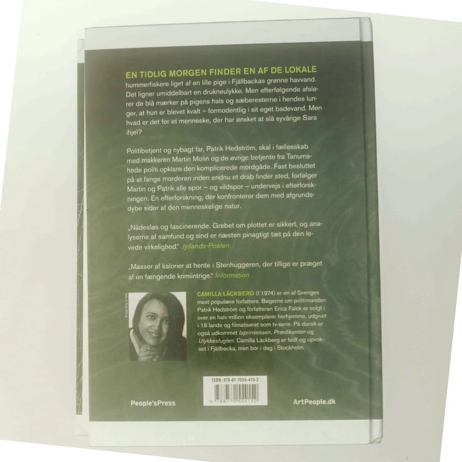 Stenhuggeren : kriminalroman af Camilla Läckberg (Bog)