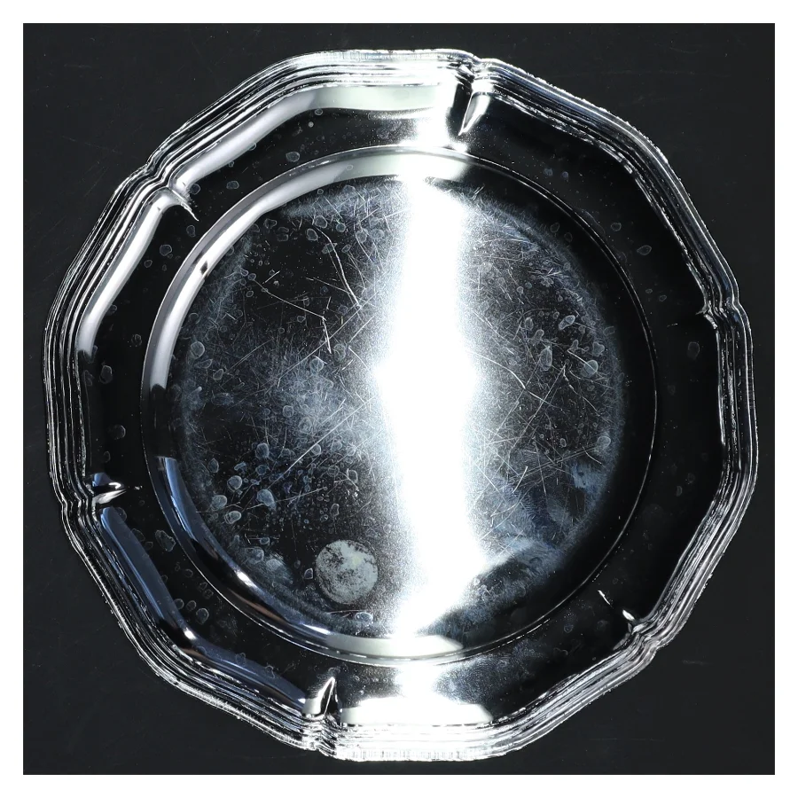 Glas tallerken (str. Ø 18 cm)