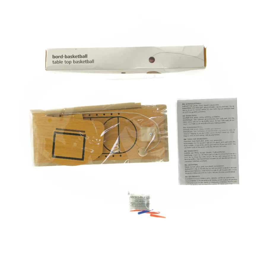 Bord-basketball spil fra Tiger (str. 25x24 cm)