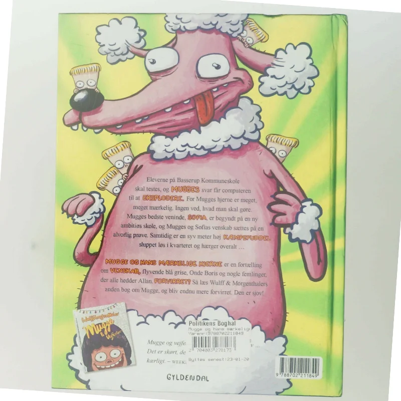 Mugge og hans mærkelige hjerne af Mikael Wulff (Bog)