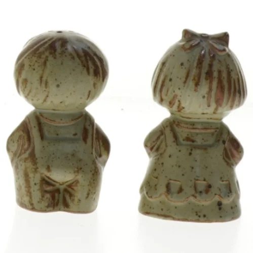 Keramik salt- og pebersæt (str. 9,5 cm)