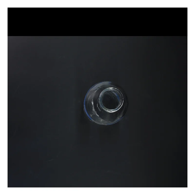 Glasflaske med ko-motiv fra Cerve (str. 26 cm)