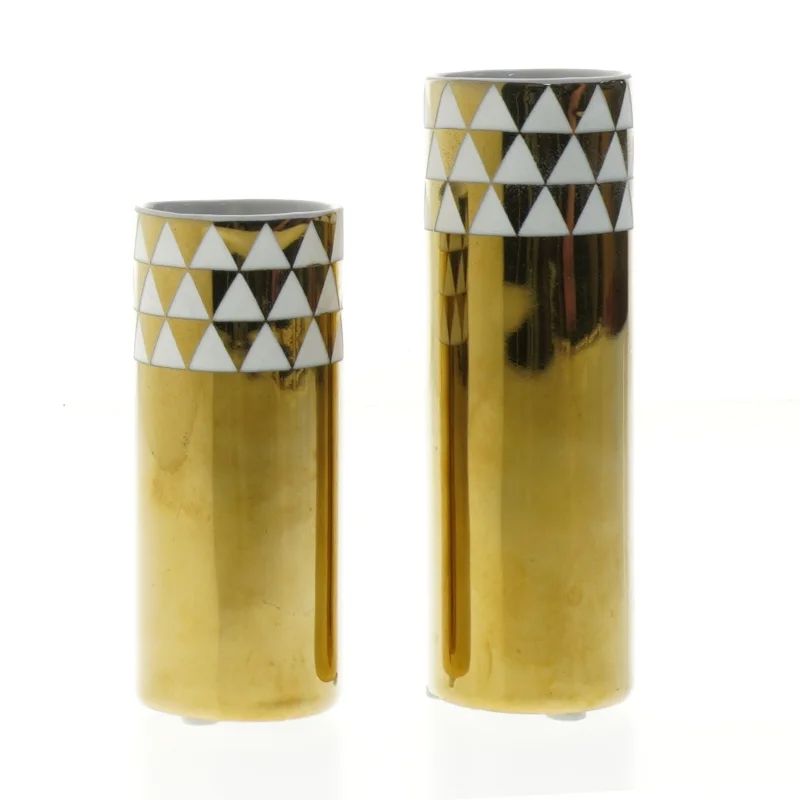 Creton Maison lysestager fra Creton (str. Ø. 4 cm. længde. 13 cm. og. 10,5 cm)