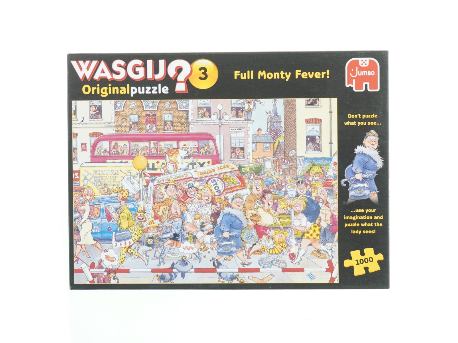 Wasgij Original Puzzle 3: Full Monty Fever fra Jumbo