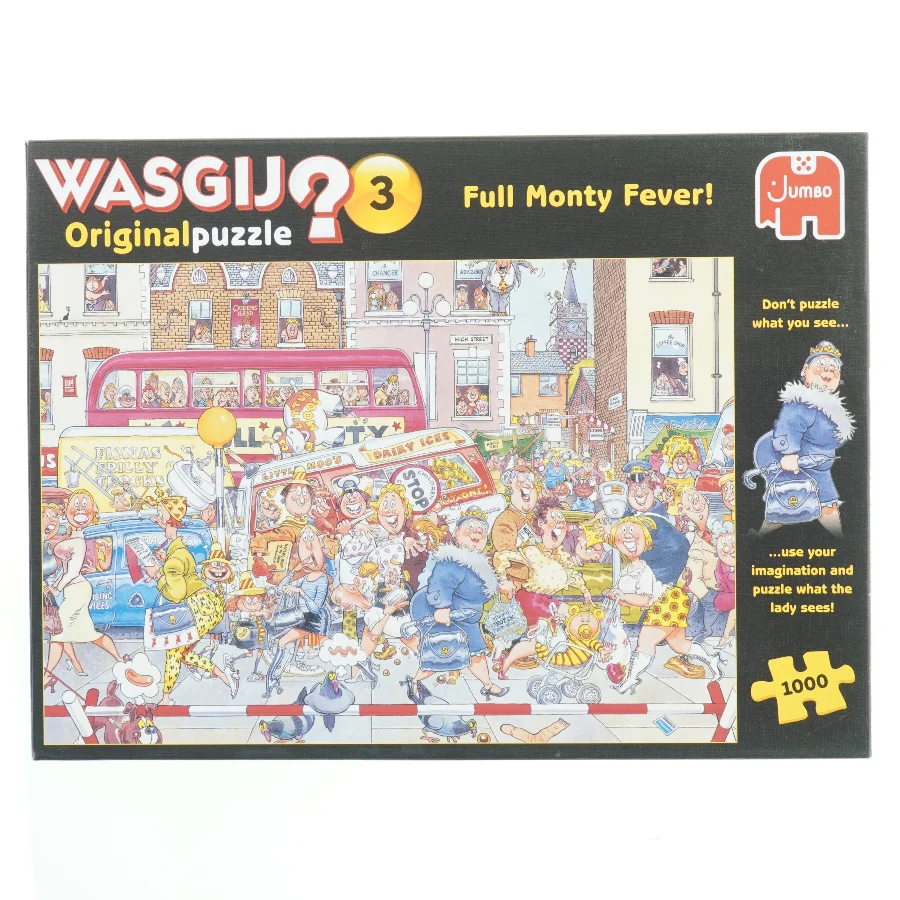 Wasgij Original Puzzle 3: Full Monty Fever fra Jumbo