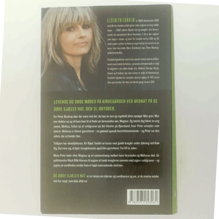 De døde sjæles nat af Elsebeth Egholm (Bog)