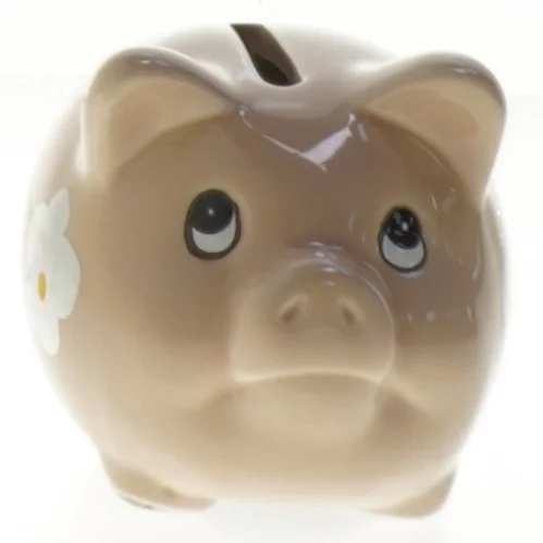 Keramisk sparegris (str. 9 cm)