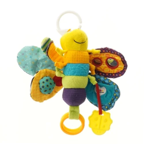 Farverigt baby legetøj i form af sommerfugl fra Lamaze (str. 30 cm)