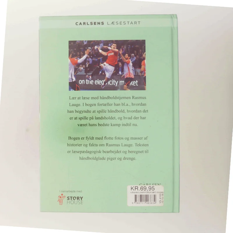 Håndboldhistorier med Rasmus Lauge af Ole Sønnichsen (Bog)