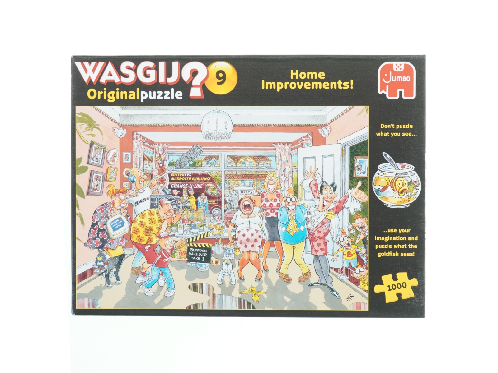 Wasgij puslespil 1000 brikker fra Jumbo (str. 1000. rækker)