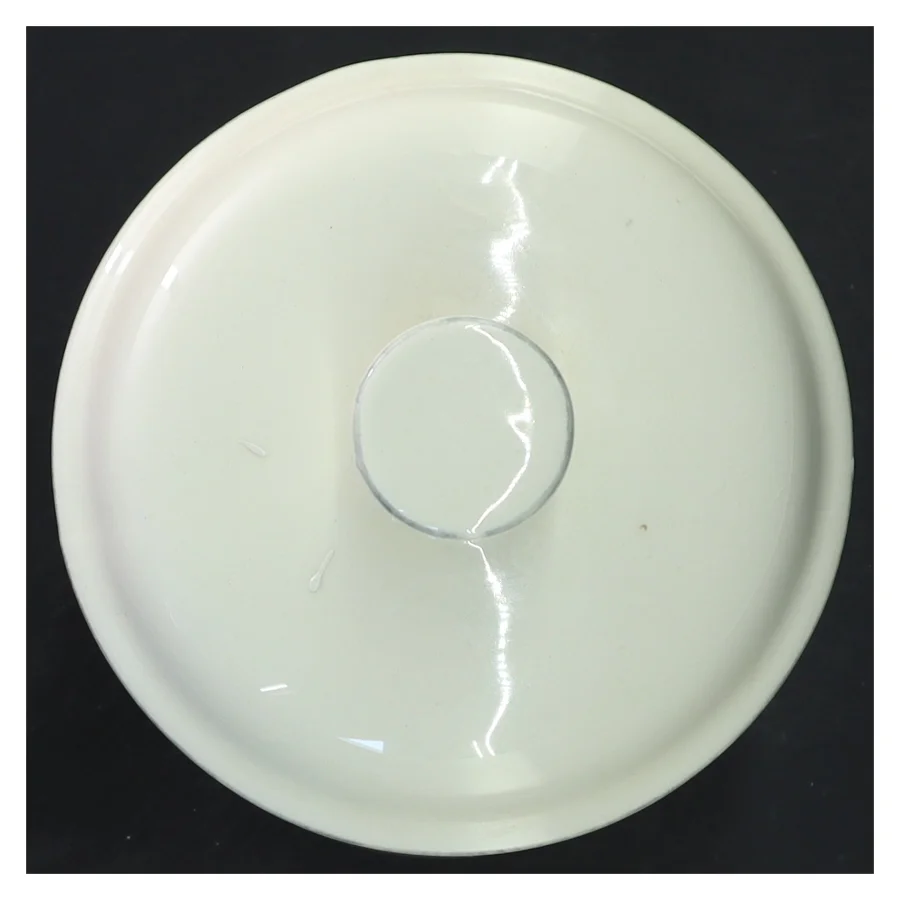 Keramisk tebeholder med låg (str. 20x11 cm)