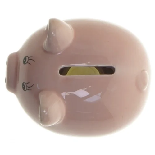 Keramisk sparegris (str. 10 cm)