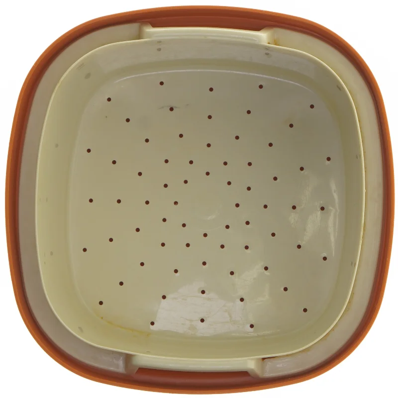 Tupperware opbevaringsboks med dræn fra Tupperware (str. 23,5x23,5 cm)