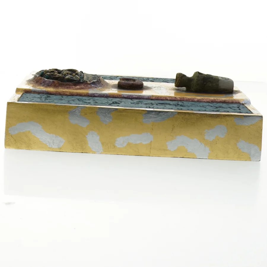 Vægdekoration af Mogens Leander fra Rikki Tikki (str. 22,5x22,5 cm)