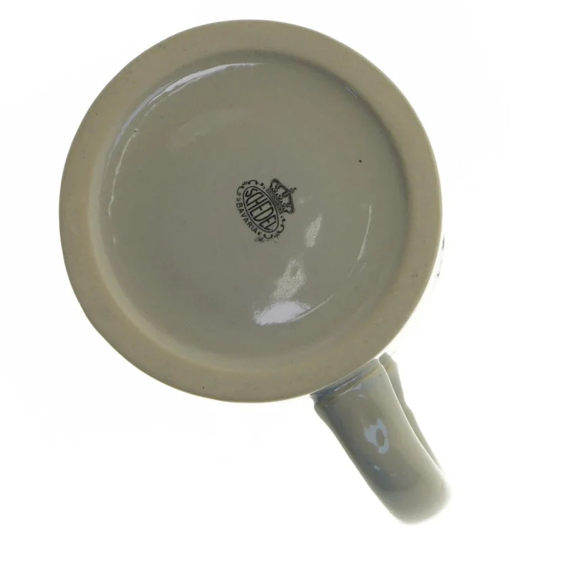 Keramisk krus med tysk motiv fra Schmid (str. 13 cm)