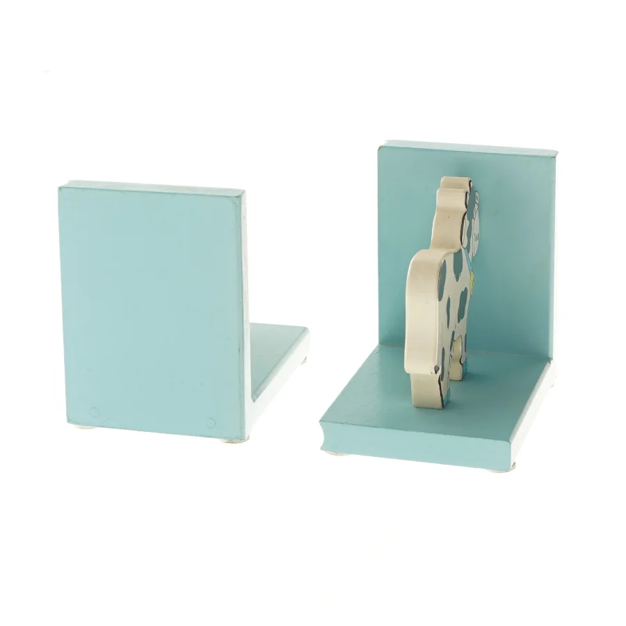 Bogstøtter med ko-design (str. 12x9x13 cm)