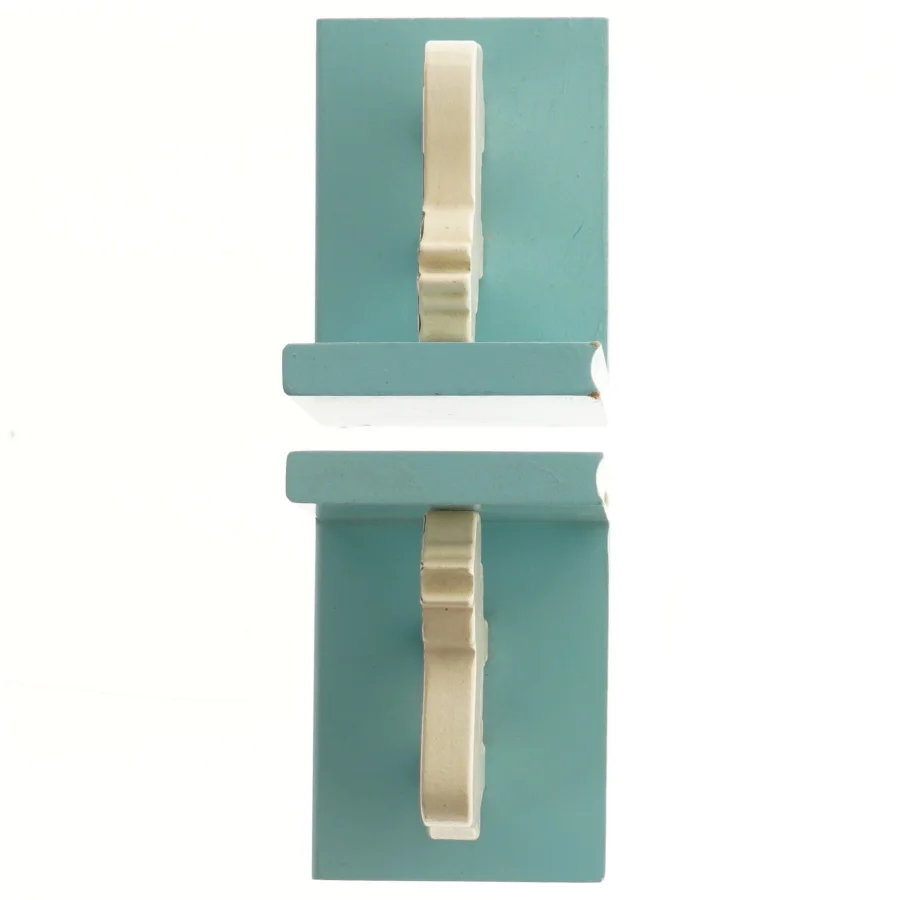 Bogstøtter med ko-design (str. 12x9x13 cm)