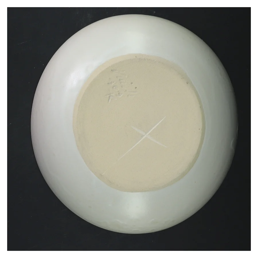 Hvid keramikskål (str. Ø 20,5 cm)