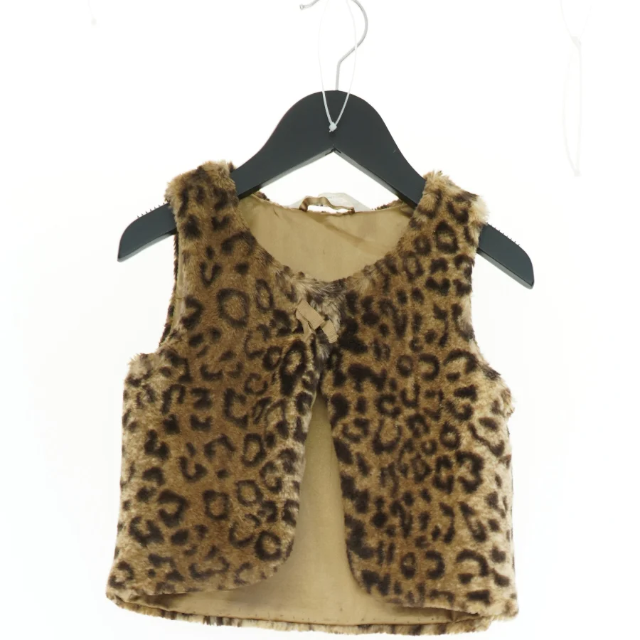Vest i fakefur leopard fra H&M (str. 110 cm)