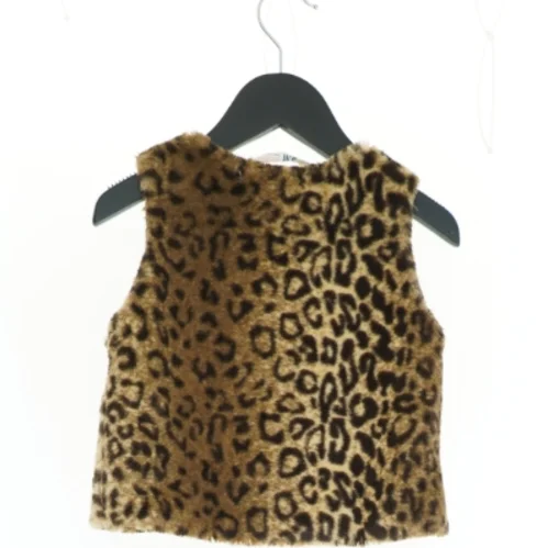 Vest i fakefur leopard fra H&M (str. 110 cm)