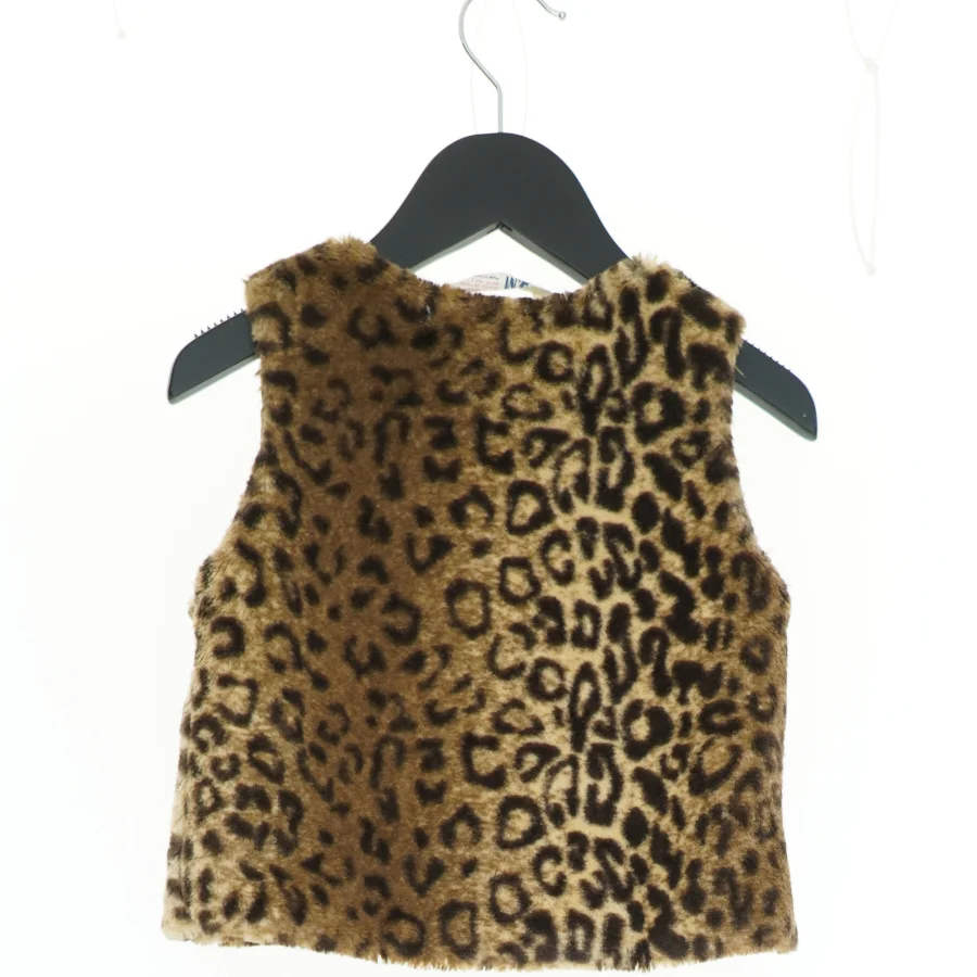 Vest i fakefur leopard fra H&M (str. 110 cm)