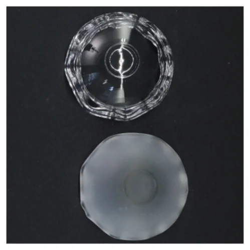 Glas bonbonniere fra Holmegaard (str. Ø 8 cm)