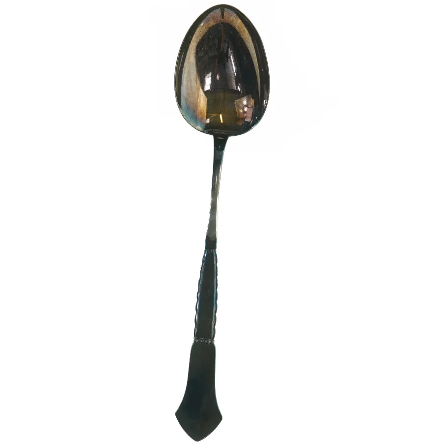 Gammel ske med langt skaft (str. 38 x, 8 cm)