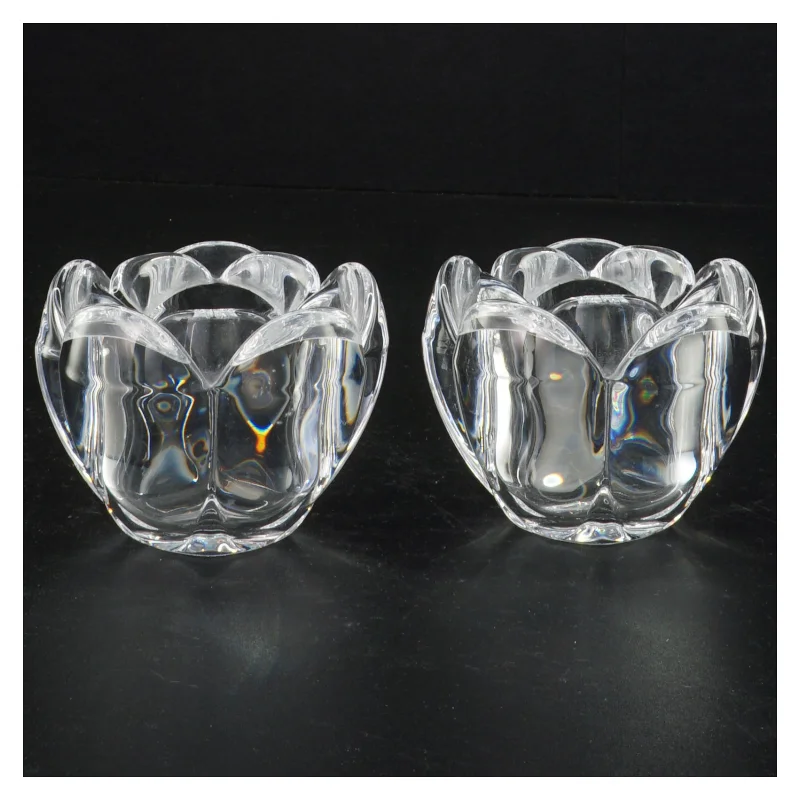 Holmegaard fyrfadsstager (str. 6 x 8 cm)