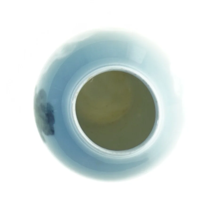  Bing & Grøndahl Vase No. 500/5012 med Sø og Ø Motiv fra Bing og Grøndahl (str. 8 x 7 cm)