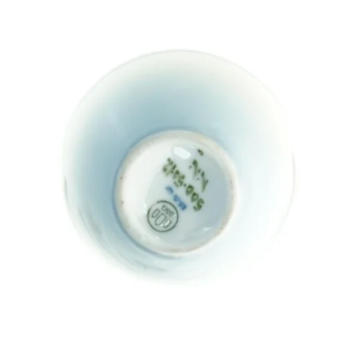  Bing & Grøndahl Vase No. 500/5012 med Sø og Ø Motiv fra Bing og Grøndahl (str. 8 x 7 cm)