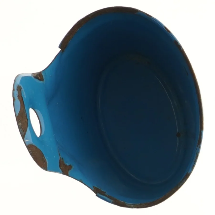 Blå sæbeskål (str. 20x15 cm)