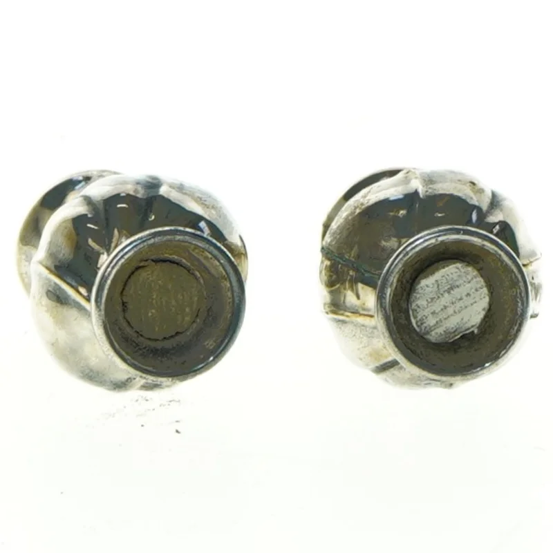 salt og peber sæt i pletsølv (str. 7 x 3 cm)