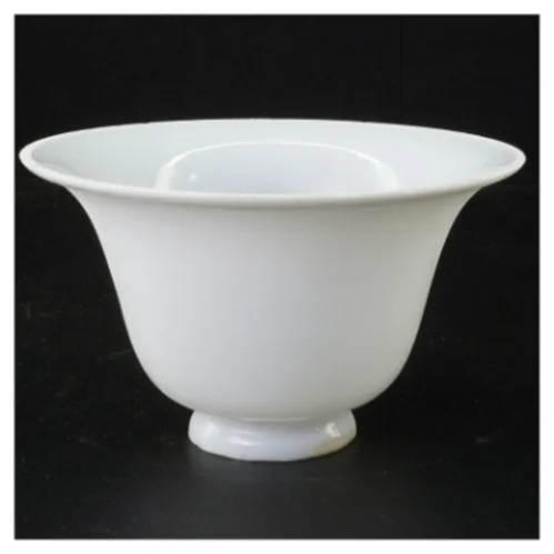 Hvid porcelænslampeskærm