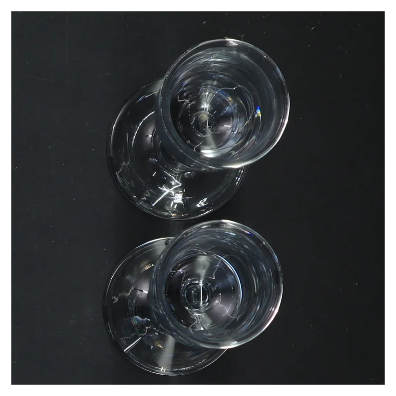2 ideelle snapse glas / Holmegård (str. 13 cm, 2 styk cm)