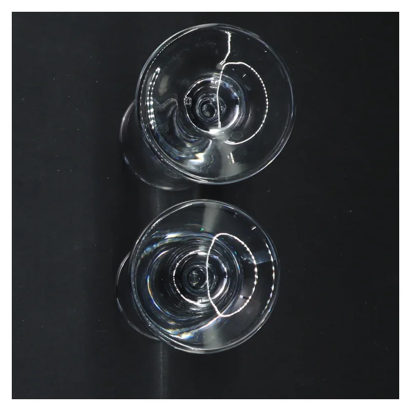 2 ideelle snapse glas / Holmegård (str. 13 cm, 2 styk cm)