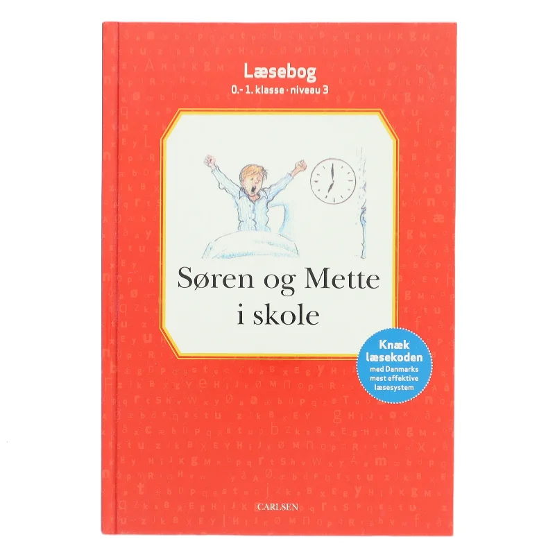 Søren og Mette i skole : læsebog, 0-1. klasse - niveau 3 (Ill. Otto S., og Bregnhøi) (Bog)