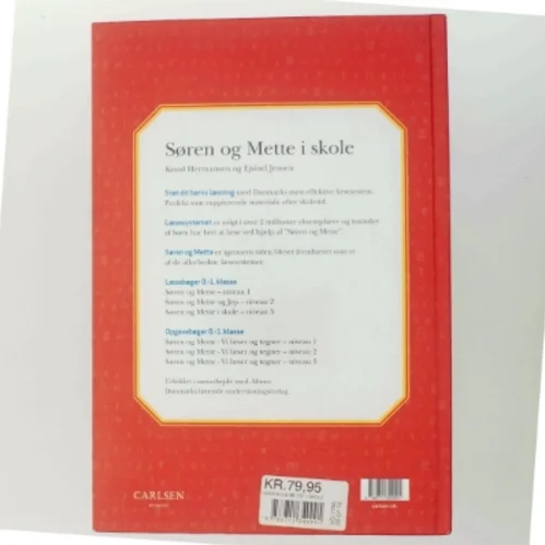 Søren og Mette i skole : læsebog, 0-1. klasse - niveau 3 (Ill. Otto S., og Bregnhøi) (Bog)