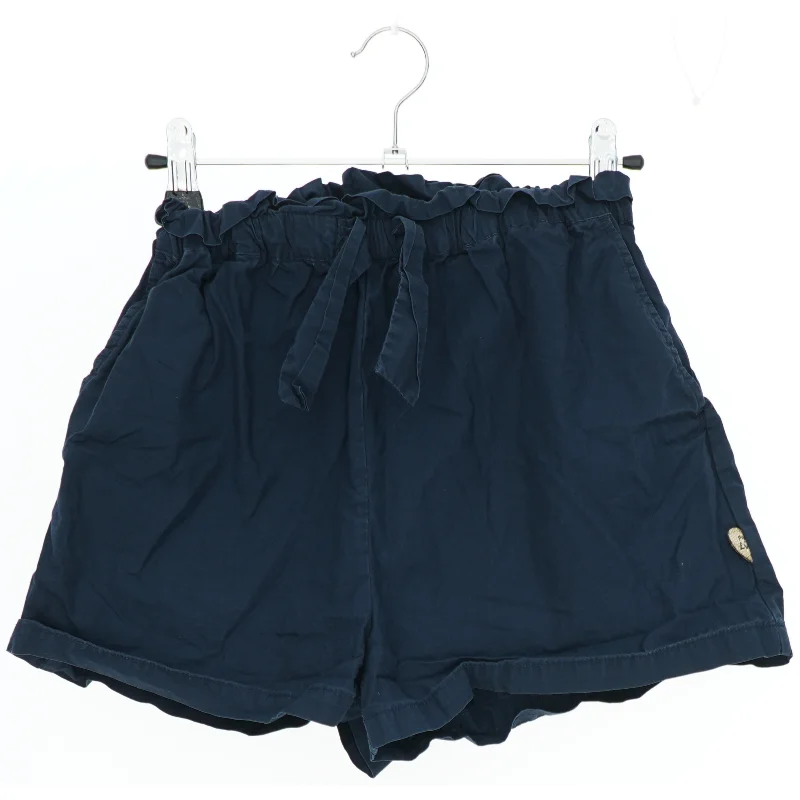 Mørkeblå shorts med flæsekant fra Pomp de Lux (str. 152)