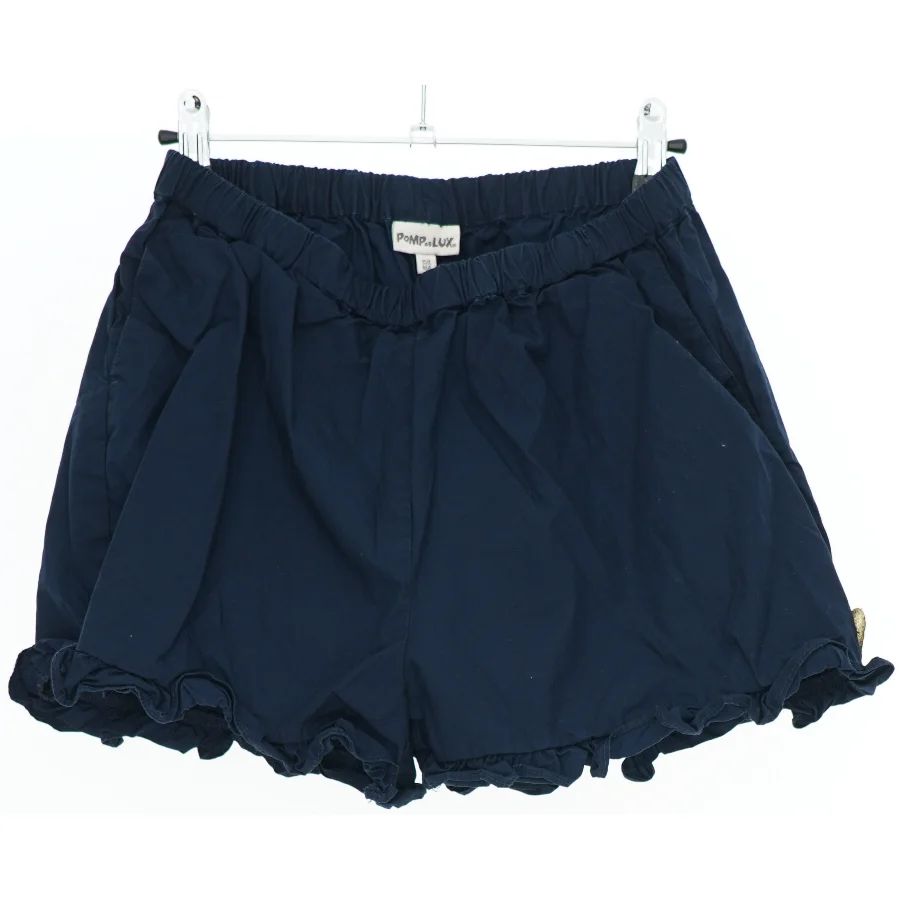 Mørkeblå shorts med elastisk talje fra Pomp de Lux (str. 164)