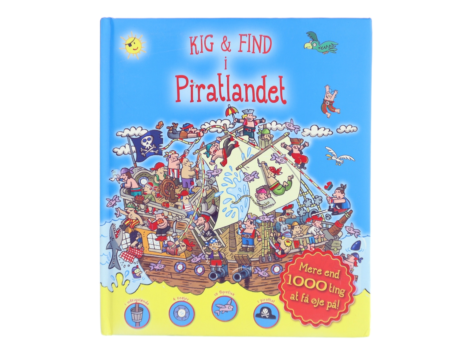 Kig & Find i Piratlandet af Morten Pedersen (Bog)